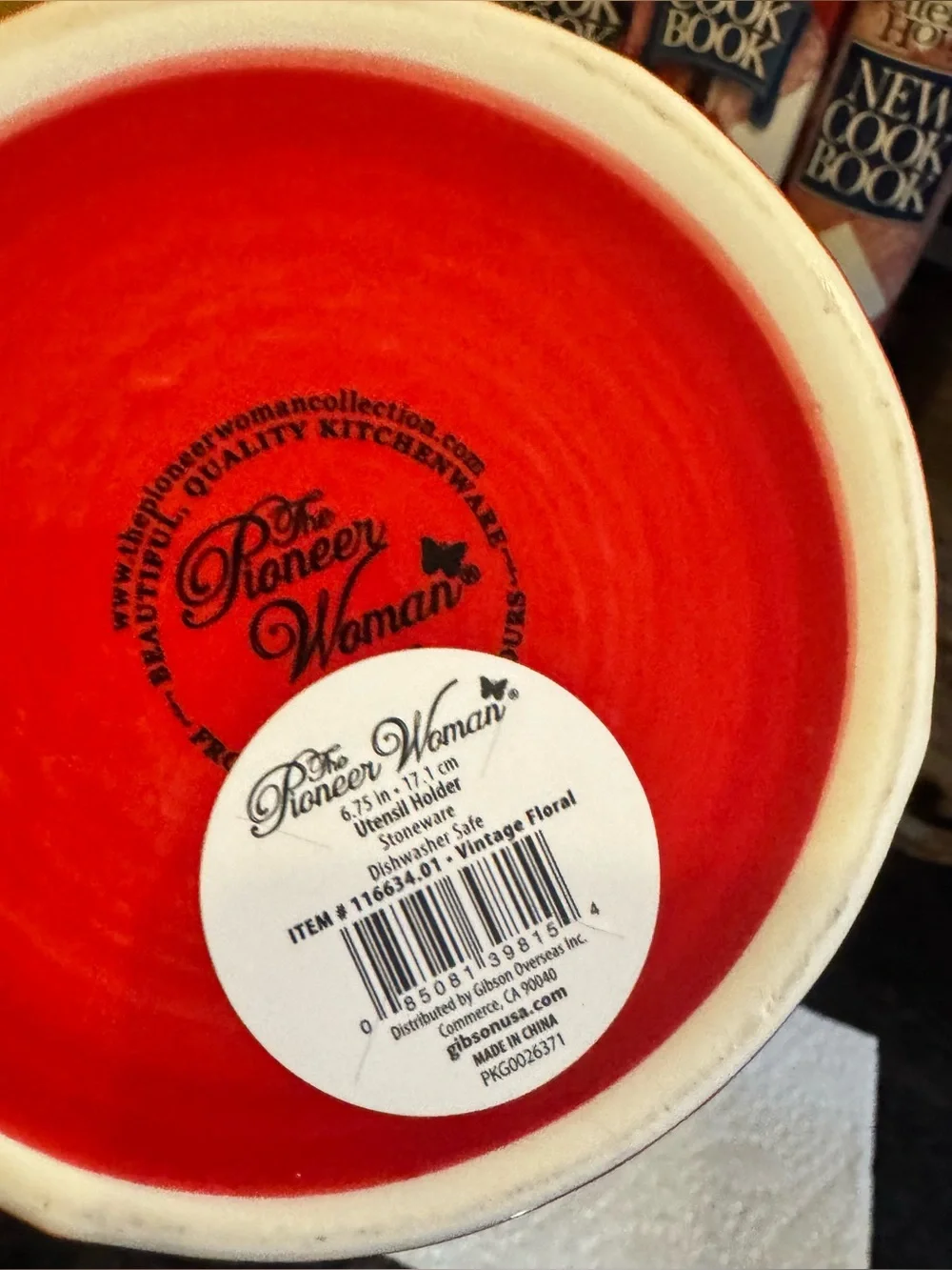 The Pioneer Woman bright red